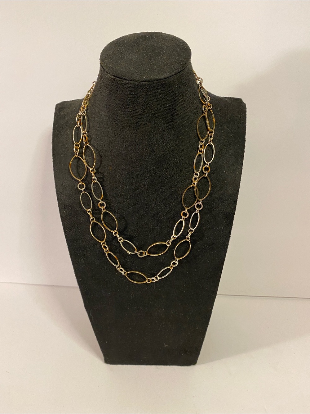 Gold color necklace